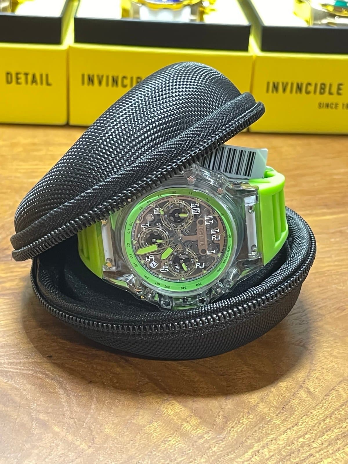 Invicta Racing Vaulthan Men’s Watch 44mm Fluorescent Green 69688 - Thumbnail 8