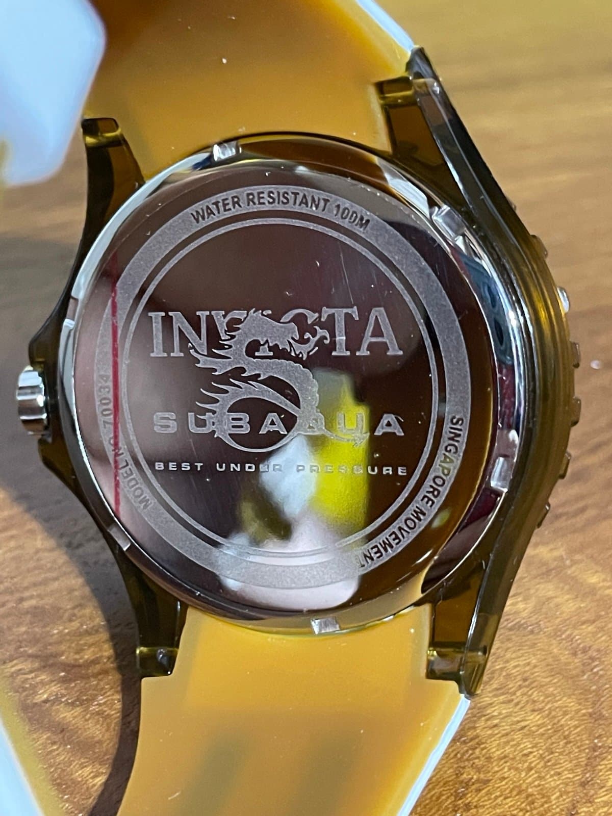 Invicta Subaqua Men’s Watch 44mm Brown Dial Stainless Steel 70034 - Thumbnail 7