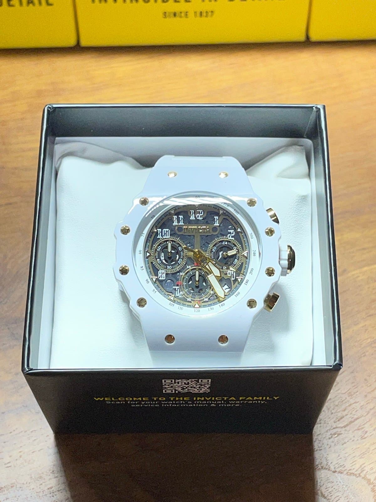 Invicta Racing Vaulthan Men’s Watch 44mm White 69668 - Thumbnail 9