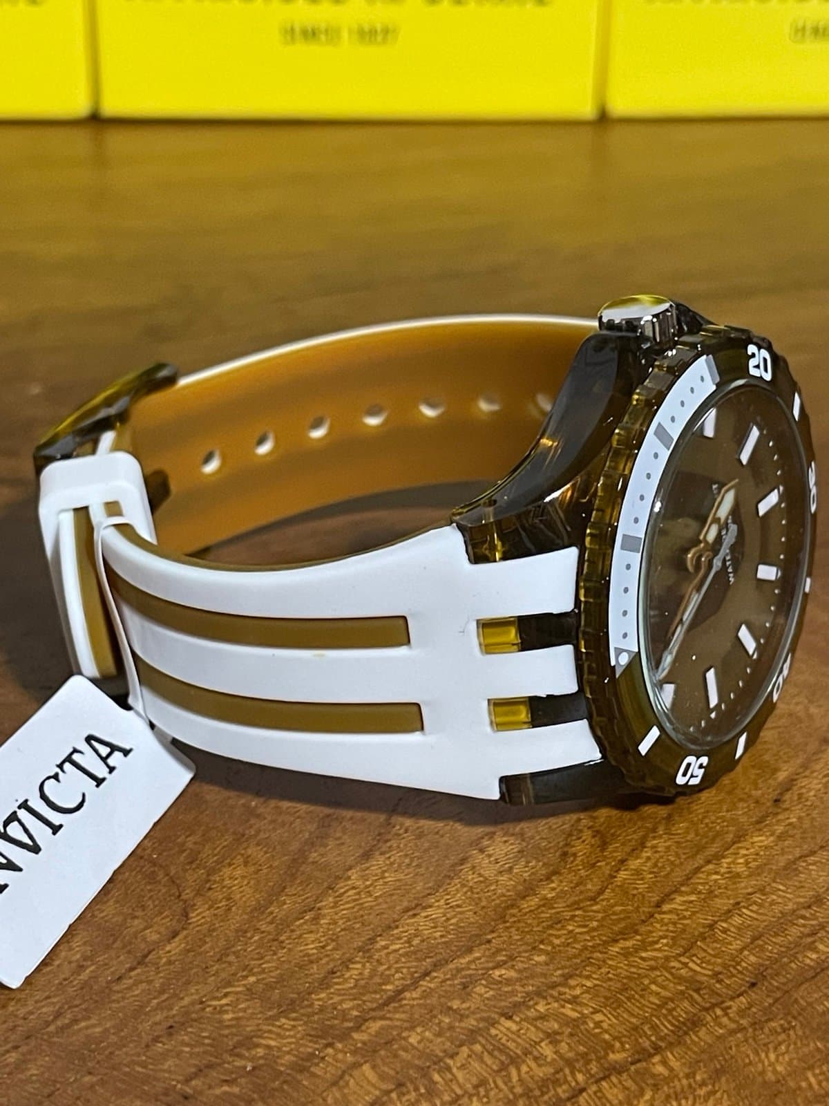 Invicta Subaqua Men’s Watch 44mm Brown Dial Stainless Steel 70034 - Thumbnail 6