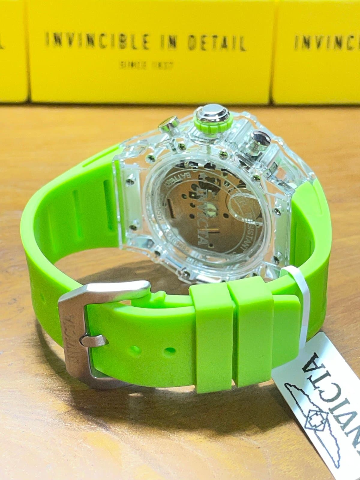 Invicta Racing Vaulthan Men’s Watch 44mm Fluorescent Green 69688 - Thumbnail 5