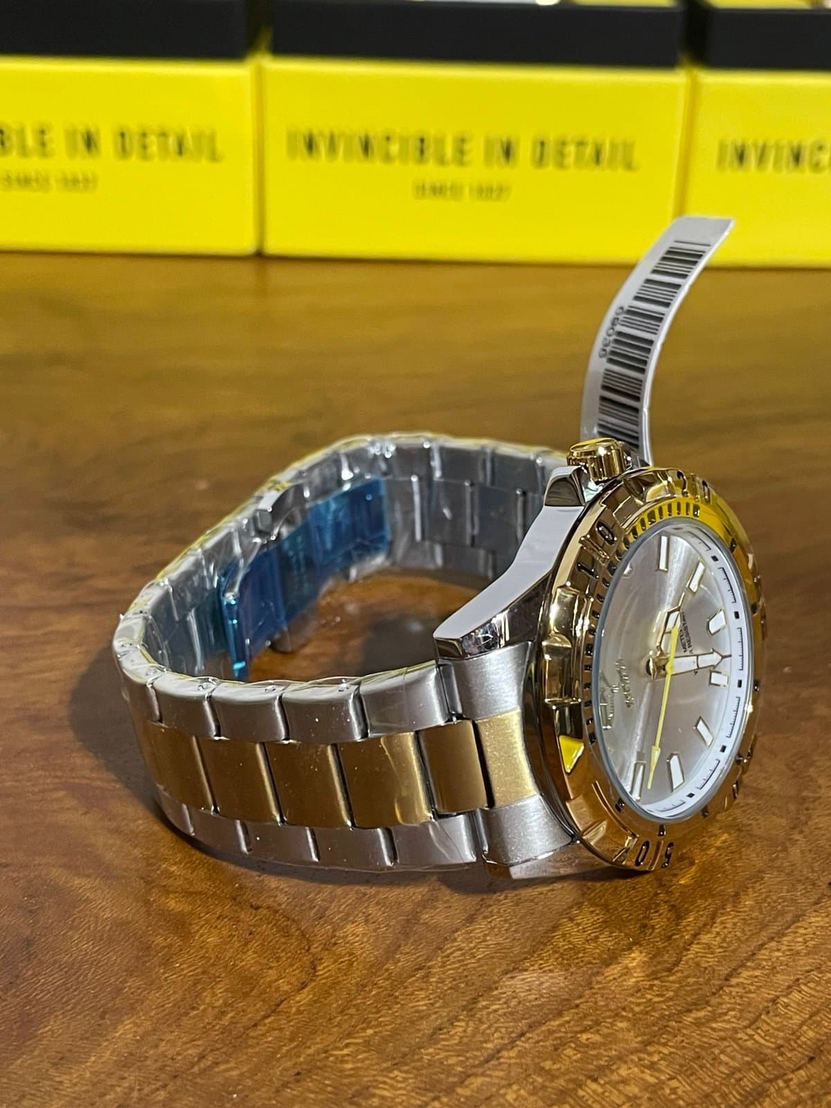 Invicta Specialty I by Invicta Men's Watch 42mm Gold Steel 69036 - Thumbnail 6