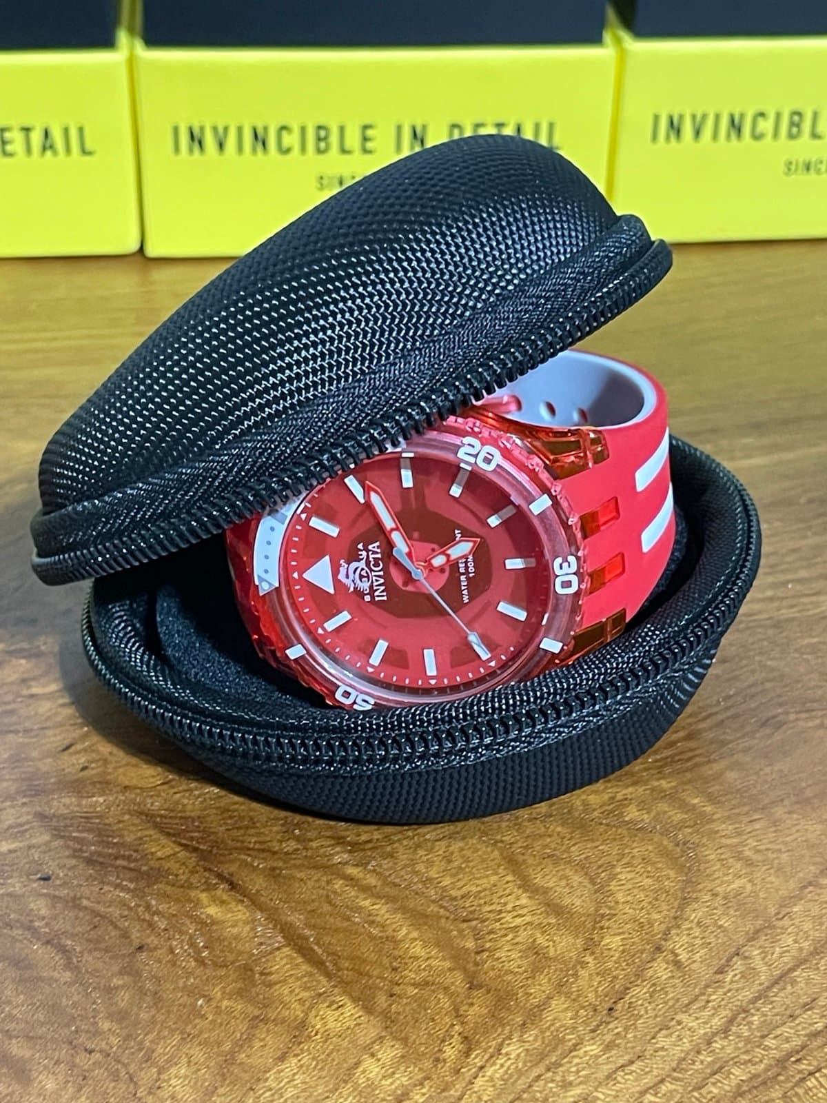Invicta Subaqua Chromamode Men’s Watch 44mm Red Dial Quartz 69450 - Thumbnail 8