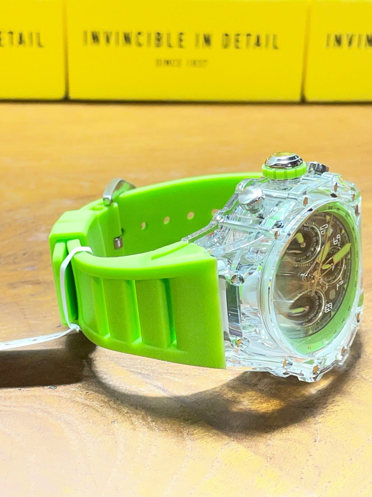 Invicta Racing Vaulthan Men’s Watch 44mm Fluorescent Green 69688 - Thumbnail 6