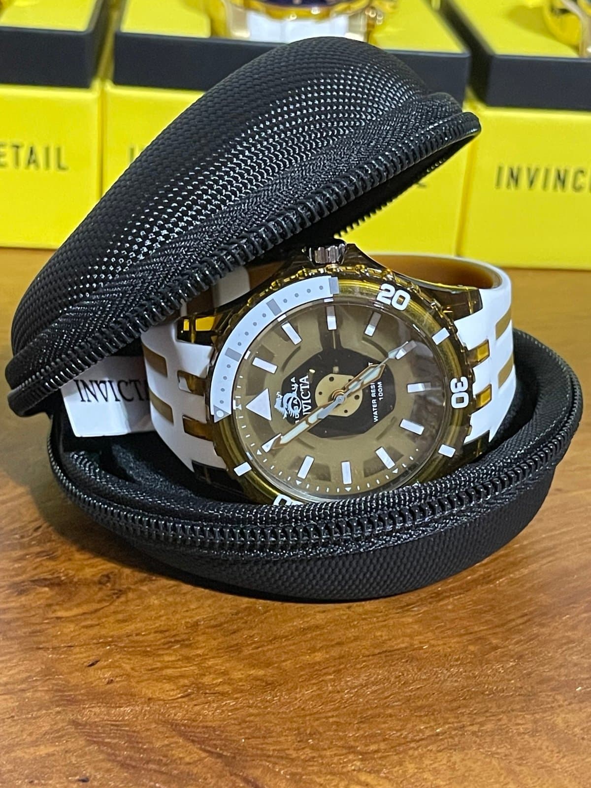Invicta Subaqua Men’s Watch 44mm Brown Dial Stainless Steel 70034 - Thumbnail 8
