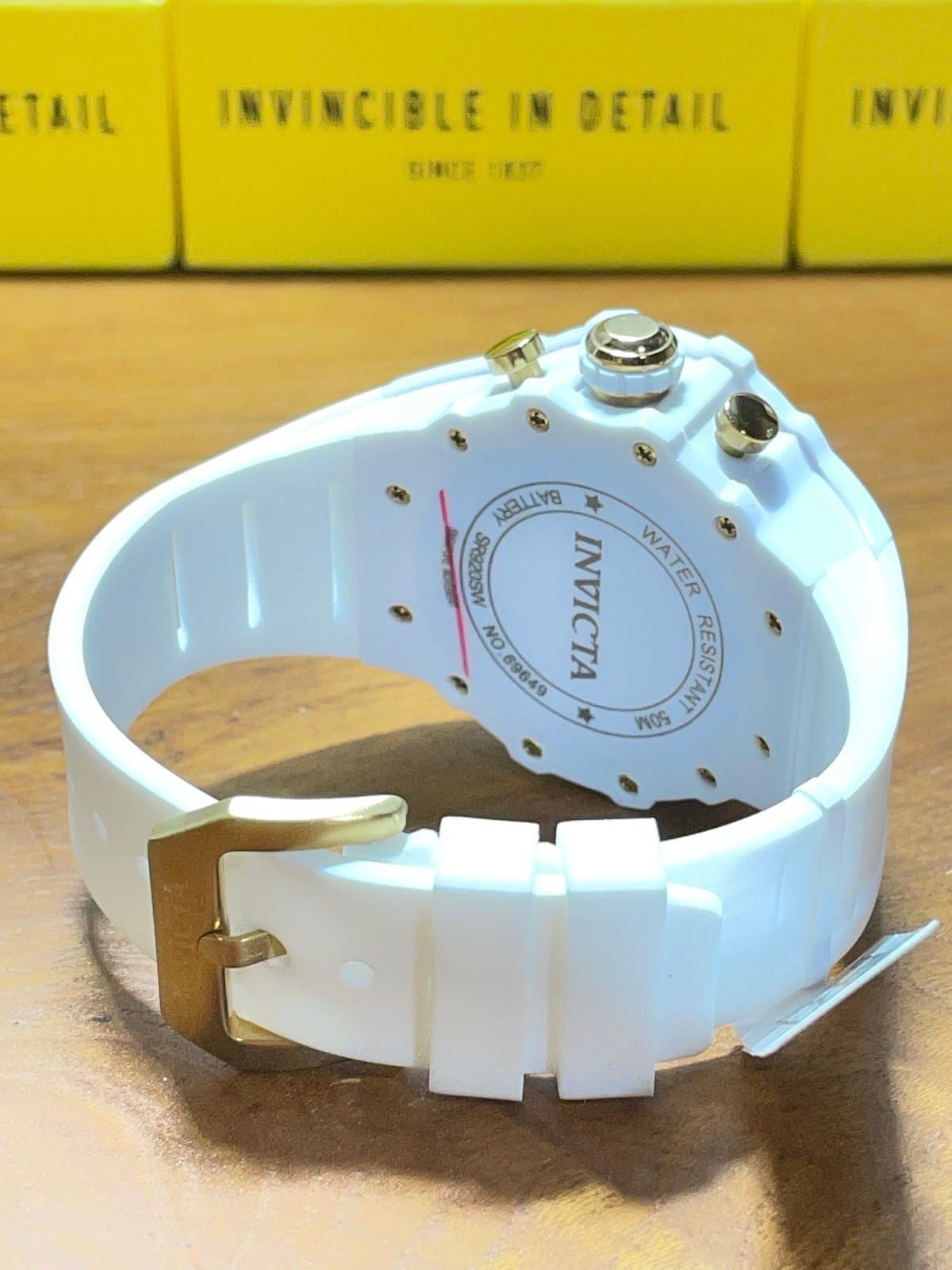 Invicta Racing Vaulthan Men’s Watch 44mm White 69668 - Thumbnail 5