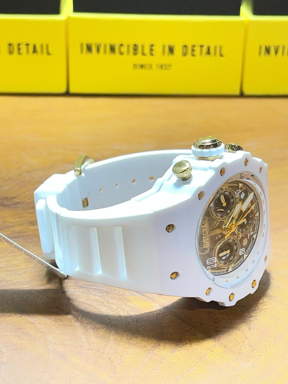 Invicta Racing Vaulthan Men’s Watch 44mm White 69668 - Thumbnail 6