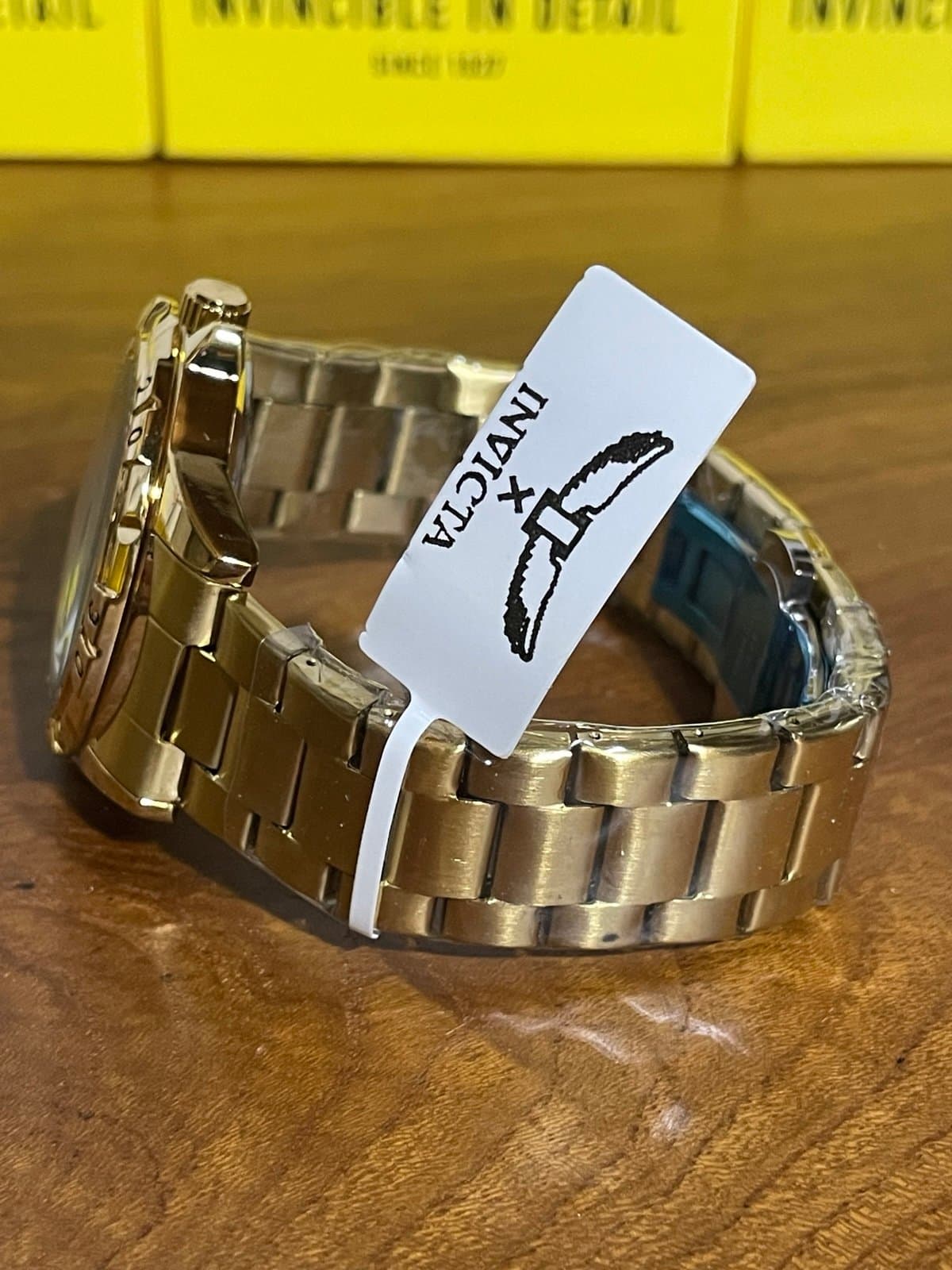 Invicta Specialty I by Invicta Men's Watch 42mm Gold 69031 - Thumbnail 4