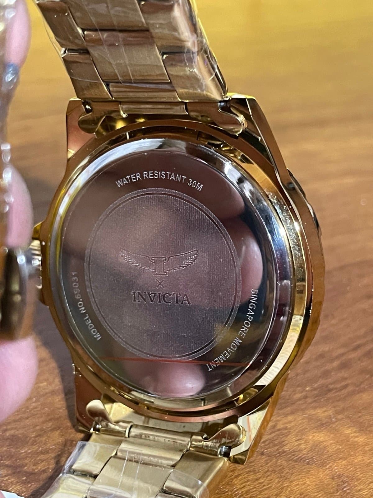 Invicta Specialty I by Invicta Men's Watch 42mm Gold 69031 - Thumbnail 7