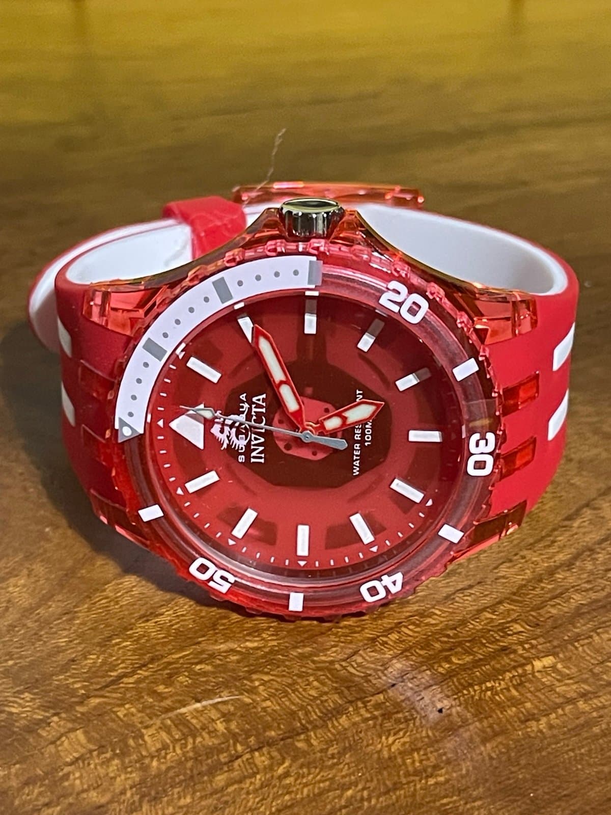 Invicta Subaqua Chromamode Men’s Watch 44mm Red Dial Quartz 69450 - Thumbnail 3