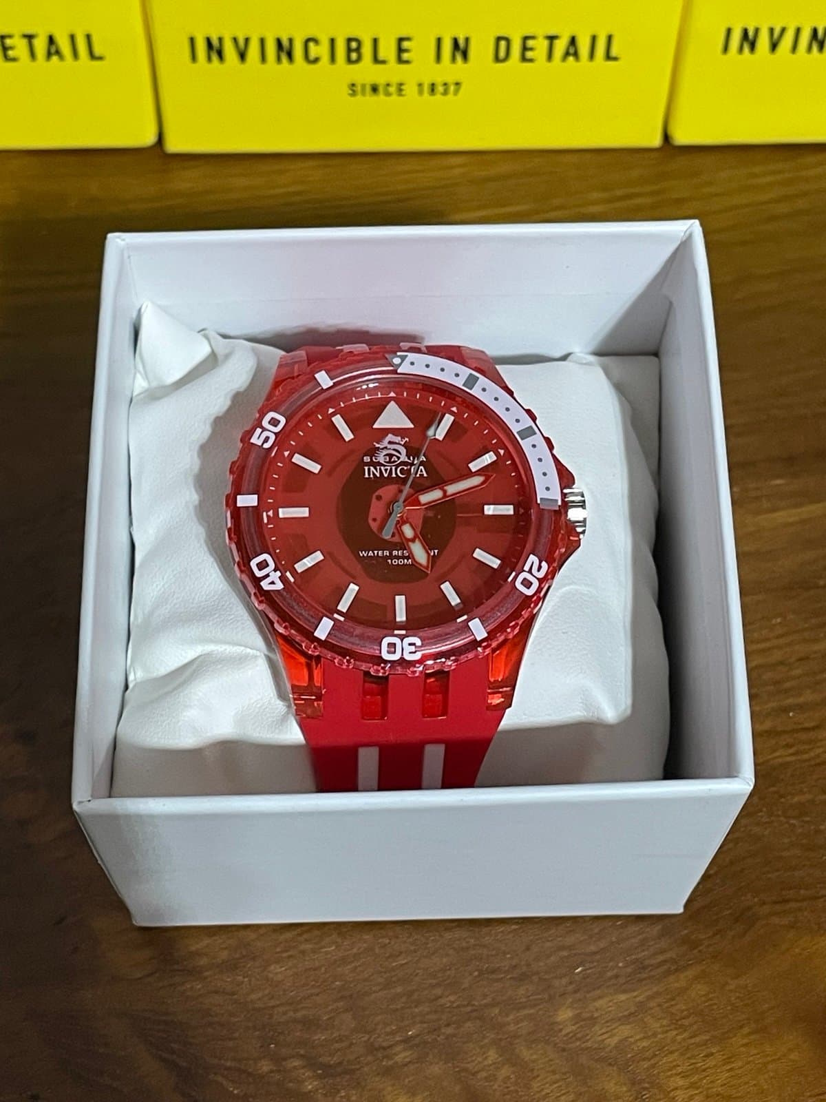 Invicta Subaqua Chromamode Men’s Watch 44mm Red Dial Quartz 69450 - Thumbnail 9