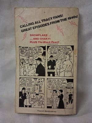 Dick Tracy: His Greatest Cases No. 2 Snowflake And Shaky- PB First Printing 1975 - Thumbnail 5