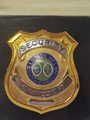 Cadet MFG. Security Badge Pin State Of South Carolina - Thumbnail 2