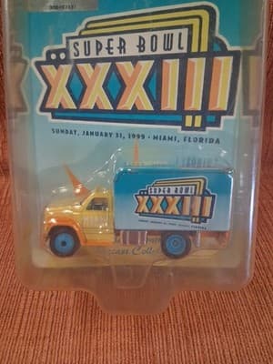 1999 Super Bowl XXXIII White Rose Collectibles 1:64 scale Diecast - Thumbnail 2