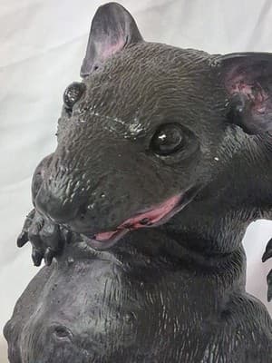 Vintage Large Rat Halloween Prop Decoration Latex Rubber 13" - SEE PHOTOS - Thumbnail 8