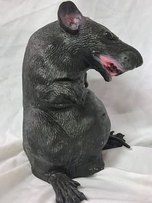 Vintage Large Rat Halloween Prop Decoration Latex Rubber 13" - SEE PHOTOS - Thumbnail 10