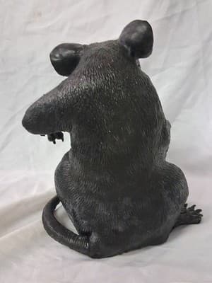 Vintage Large Rat Halloween Prop Decoration Latex Rubber 13" - SEE PHOTOS - Thumbnail 5