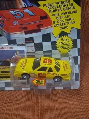 Racing Champions NASCAR Roaring Racers 1991 Bobby Hamilton #68 Country Time - Thumbnail 2