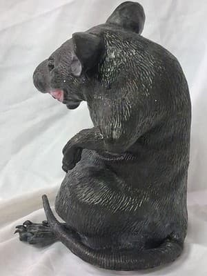 Vintage Large Rat Halloween Prop Decoration Latex Rubber 13" - SEE PHOTOS - Thumbnail 9