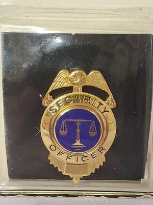Cadet MFG. Security Officer Badge Pin. - Thumbnail 2
