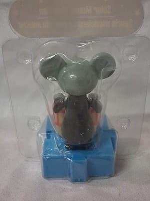 Solar Power Dancing Musician Mouse With Bongo Drums Bobble Toy - Thumbnail 3