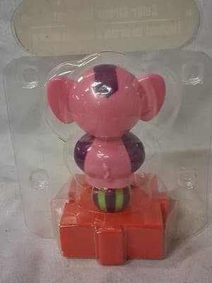 NEW Solar Powered Dancing Dancer Connectable Circus Pink Elephant Suncatcher! - Thumbnail 3