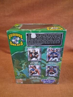 1998 Starting Lineup Gridiron Greats Barry Sanders Detroit Lions 7in Figure - Thumbnail 5