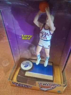 1999 STARTING LINEUP NBA Backboard Kings - LARRY BIRD - INDIANA STATE - Thumbnail 6