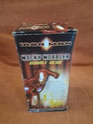 Iron Man Wacky Wobbler Bobble-head 2008 NIB Iron Man Funko - Thumbnail 4