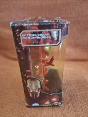 Iron Man Wacky Wobbler Bobble-head 2008 NIB Iron Man Funko - Thumbnail 3