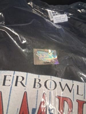 2002 NFL Super Bowl XXXVI 36 New England Patriots T-Shirt Mens XL Black SEALED! - Thumbnail 4