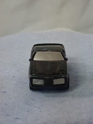 Vintage Micro Machines Pontiac Fire Bird Trans Am Black Hood Emblem '88 Funrise - Thumbnail 2
