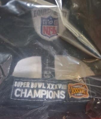 New England Patriots Super Bowl XXXVIII Champions Reebok Hat Cap NFL A Sealed - Thumbnail 5