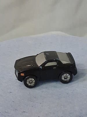 Vintage Micro Machines Pontiac Fire Bird Trans Am Black Hood Emblem '88 Funrise - Thumbnail 4