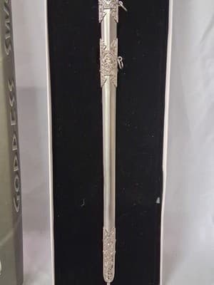 STAINLESS STEEL SWORD SHEATH GODDESS FANTASY WORLD cosplay decor costume knight - Thumbnail 7