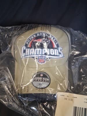 New England Patriots Super Bowl XXXIX Champions Reebok Baseball Cap NIP - Thumbnail 2