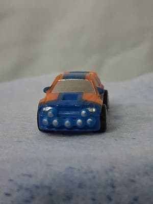 MICRO MACHINES - HMM RALLY CAR blue/orange "AP 200" - Hasbro Car Import - Thumbnail 2