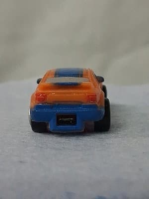 MICRO MACHINES - HMM RALLY CAR blue/orange "AP 200" - Hasbro Car Import - Thumbnail 4