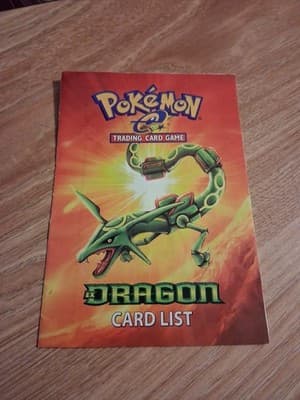 1999 Pokemon Trading Card Game Starter Rules Version 1 &6 + Dragon List Lot Of 3 - Thumbnail 2