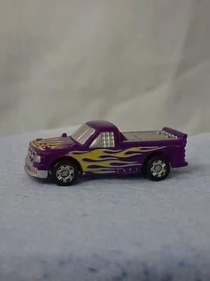 Mattel 1997 Hot Wheels Purple Mini Ford F150 Punch Atomix - Thumbnail 3