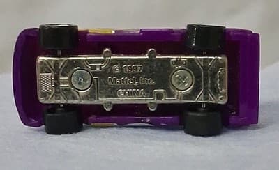 Mattel 1997 Hot Wheels Purple Mini Ford F150 Punch Atomix - Thumbnail 5