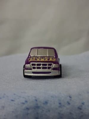 Mattel 1997 Hot Wheels Purple Mini Ford F150 Punch Atomix - Thumbnail 2