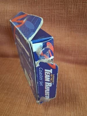 NASCAR Racing #12 Coaster Set 4-Pack XPRES Team Reflections 2001 NEW - Thumbnail 3