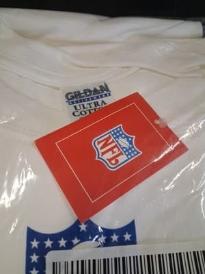 Vintage New England Patriots Super Bowl XXXIX Shirt Size L Brand New Sealed - Thumbnail 2