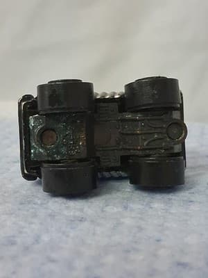 Vtg 1989 Road Champs Micro Machine Monster Wheels Custom Minivan Black W Flames - Thumbnail 6