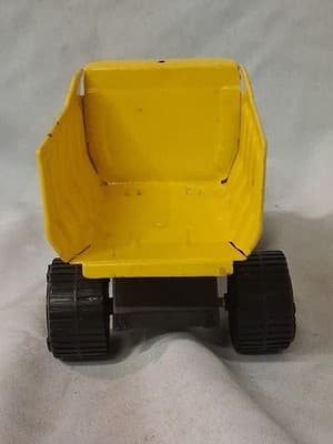 Vintage Tonka GVW 33,001 Die Cast Model Toy Yellow Dump Truck - Thumbnail 8