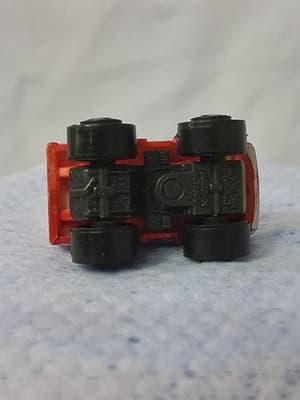 Vintage 1987 Micro Machines Road Champs 4x4 Red Truck w/ Yellow Roll Bar Offroad - Thumbnail 6