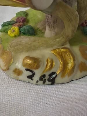 Vintage Resin Marching Band Monkey Playing Drum Figurine - Thumbnail 10