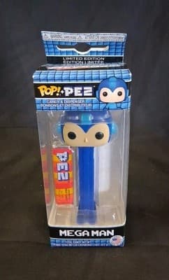 Blue Mega Man PEZ Dispenser NEW in Package Funko Pop!