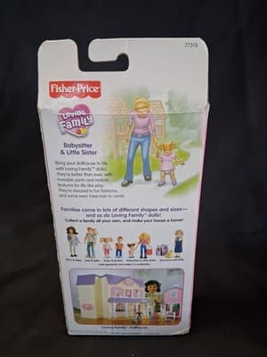 Fischer Price Loving Family "BABYSITTER & LITTLE SISTER" NEW Sealed 2002 READ! - Thumbnail 3